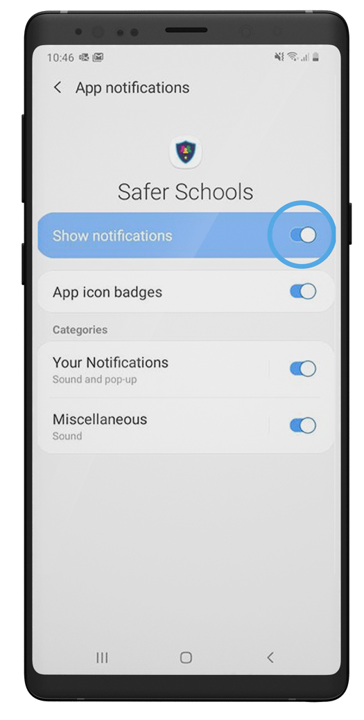 how-do-i-turn-on-off-notifications-from-the-safer-schools-app