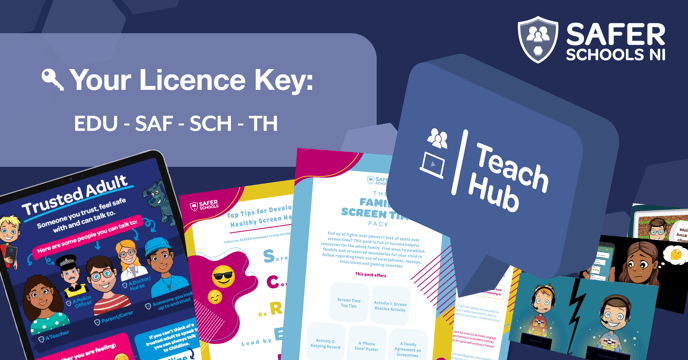 Licence key graphic